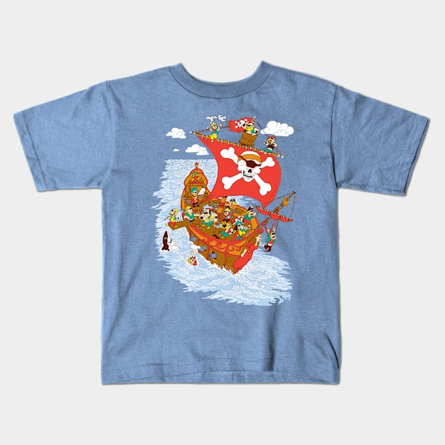 Cyclops Shouldn't Be Pirates Kids T-Shirt by Made With Awesome